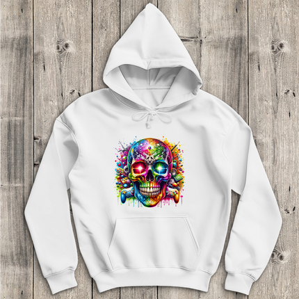 Herren Hoodie Gaming Skull