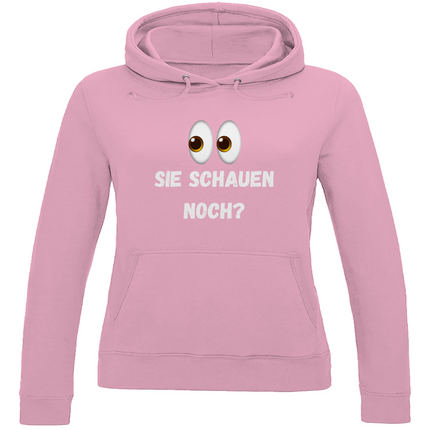 Damen Hoodie Sie schauen noch? - Chaos Designs Christoph Kalkbrenner