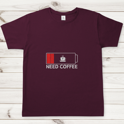 Herren T-Shirt Need Coffee