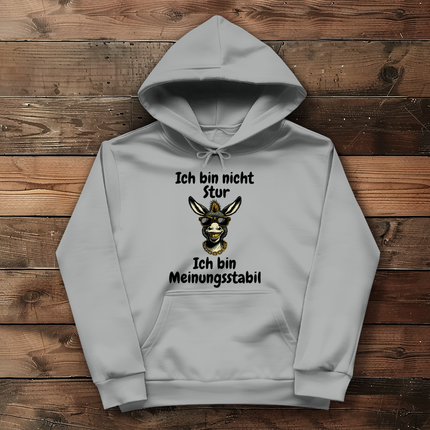 Damen Hoodie Ich bin nicht Stur