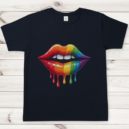 Herren T-Shirt Lips