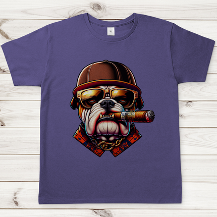 Herren T-Shirt Bulldog