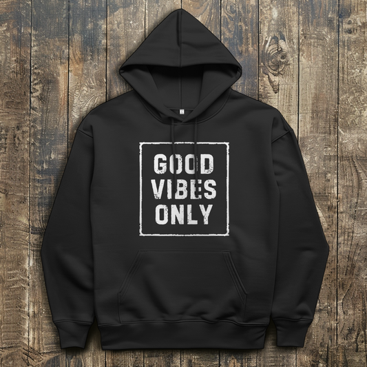 Herren Hoodie Good vibes only