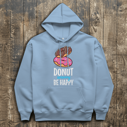 Herren Hoodie Donut worry be happy Boys - Chaos Designs Christoph Kalkbrenner
