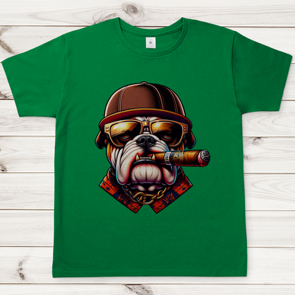 Herren T-Shirt Bulldog
