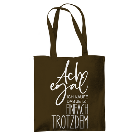 Tragetasche Ach egal