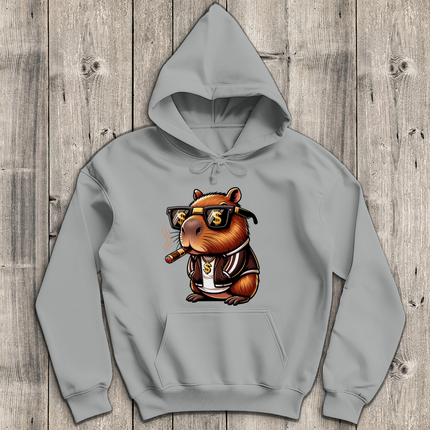 Herren Hoodie Gangster Capybara
