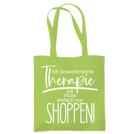 Tragetasche Shopping Therapie