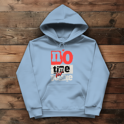Damen Hoodie No time for debate - Chaos Designs Christoph Kalkbrenner