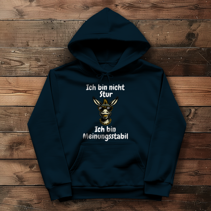 Damen Hoodie Ich bin nicht Stur