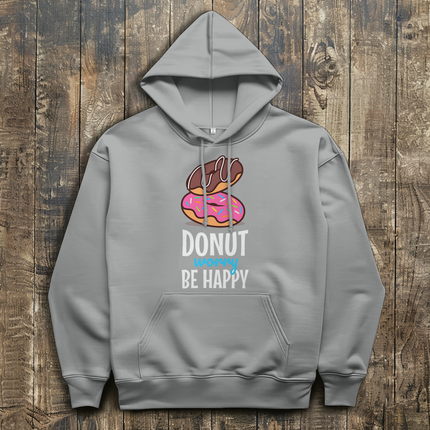Herren Hoodie Donut worry be happy Boys - Chaos Designs Christoph Kalkbrenner