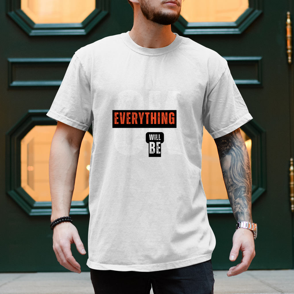 Herren T-Shirt Everything will be OK