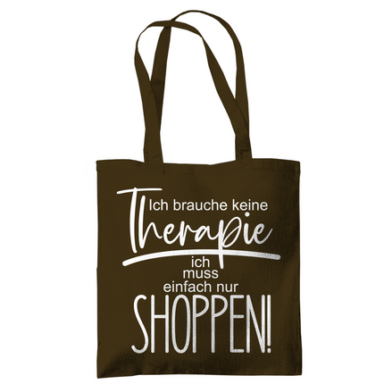 Tragetasche Shopping Therapie