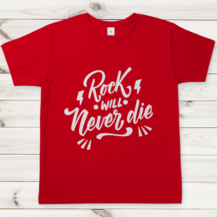Herren T-Shirt Rock Will never Die