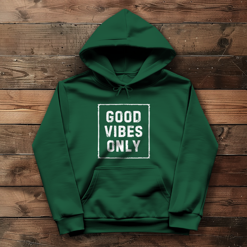 Damen Hoodie Good vibes only