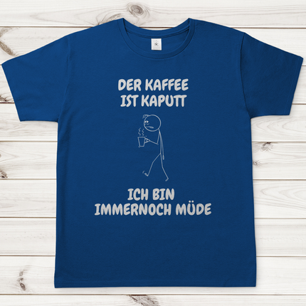 Herren T-Shirt Kaffee Kaputt