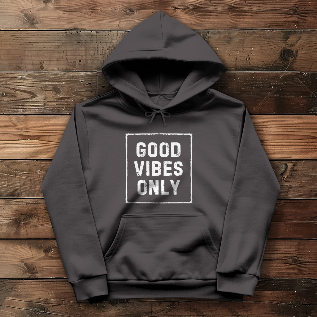 Damen Hoodie Good vibes only