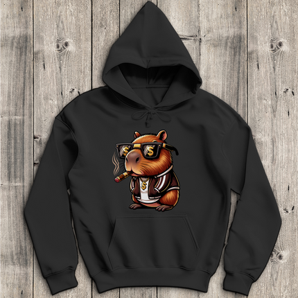 Herren Hoodie Gangster Capybara