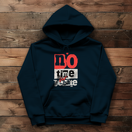 Damen Hoodie No time for debate - Chaos Designs Christoph Kalkbrenner